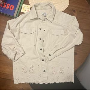 Corgo jacket with floral details - size s